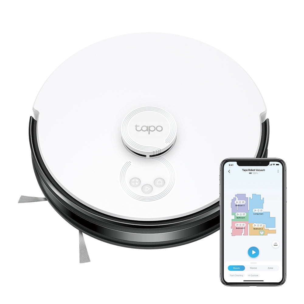 LiDAR Navigation Robot Vacuum & Mop, Tapo RV30C Mop