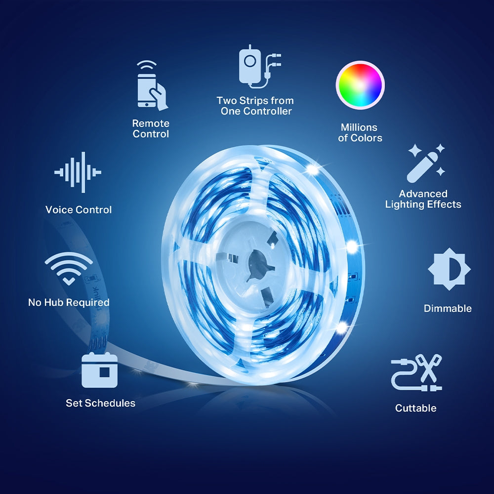 Tapo TL61-5 | Smart LED Wi-Fi Multicolour Light Strip 5 Metres