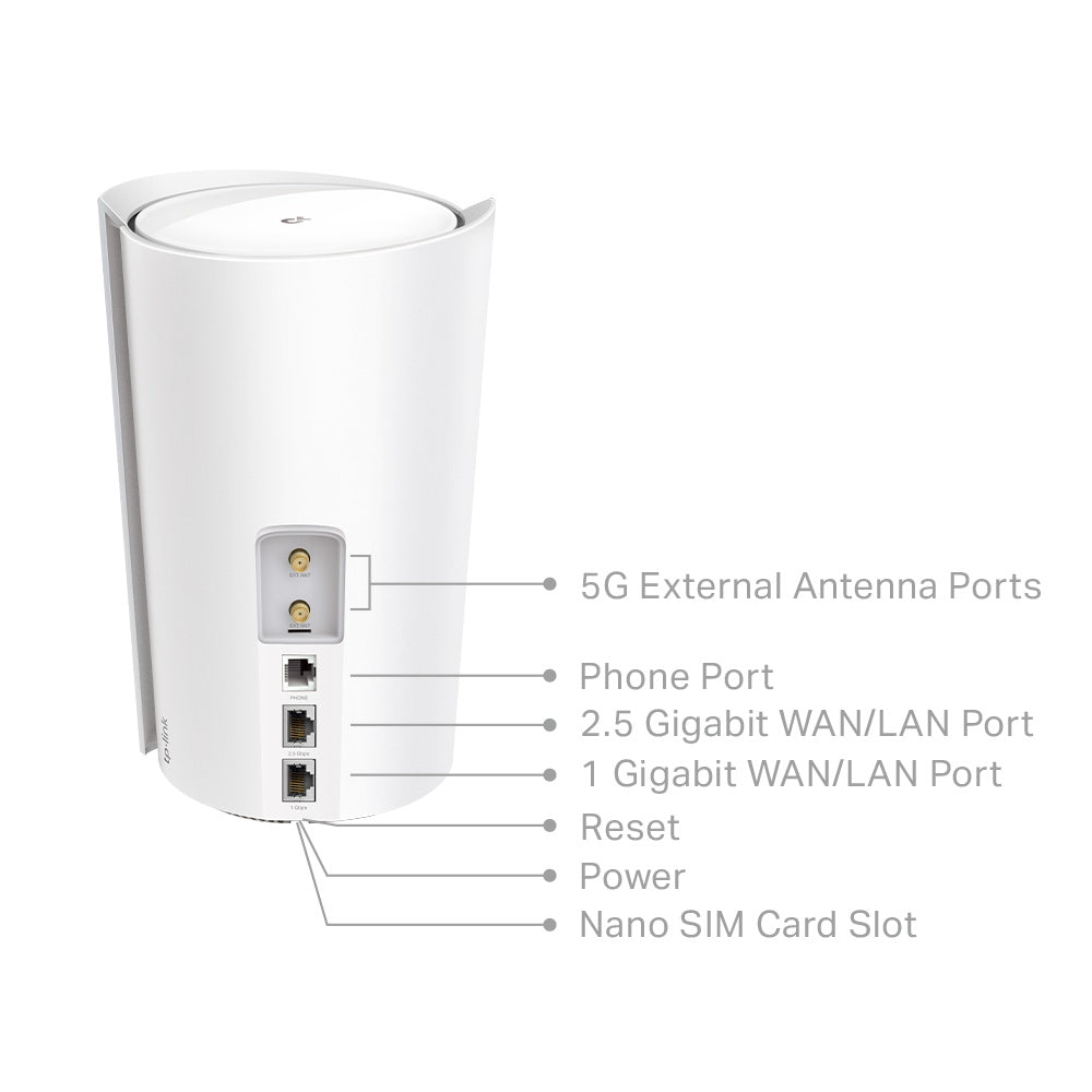 Deco X80-5G(1-pack) | 5G Whole Home Wi-Fi 6 Gateway