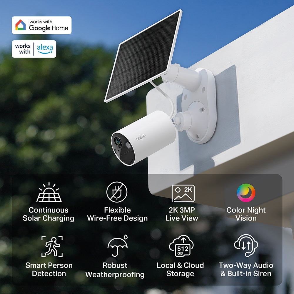 Tapo Complete Entryway Security Kit (1 Doorbell + 2 Sensors + 3 Cameras)