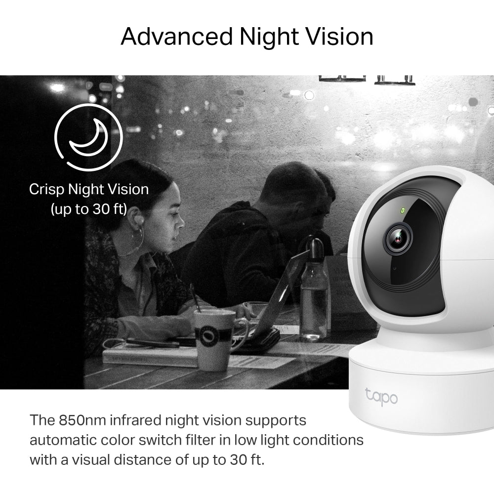 Tapo C212 | Pan/Tilt Home Security Wi-Fi Camera
