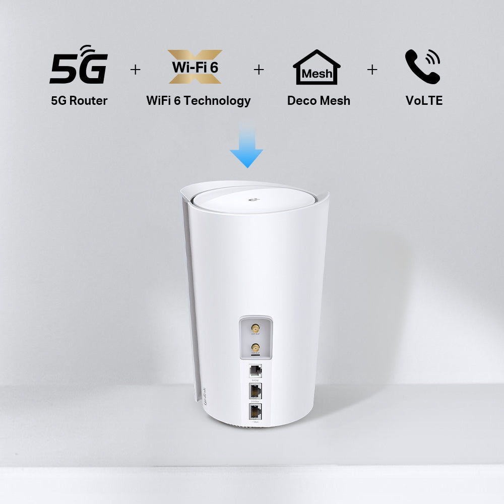 Deco X80-5G(1-pack) | 5G Whole Home Wi-Fi 6 Gateway