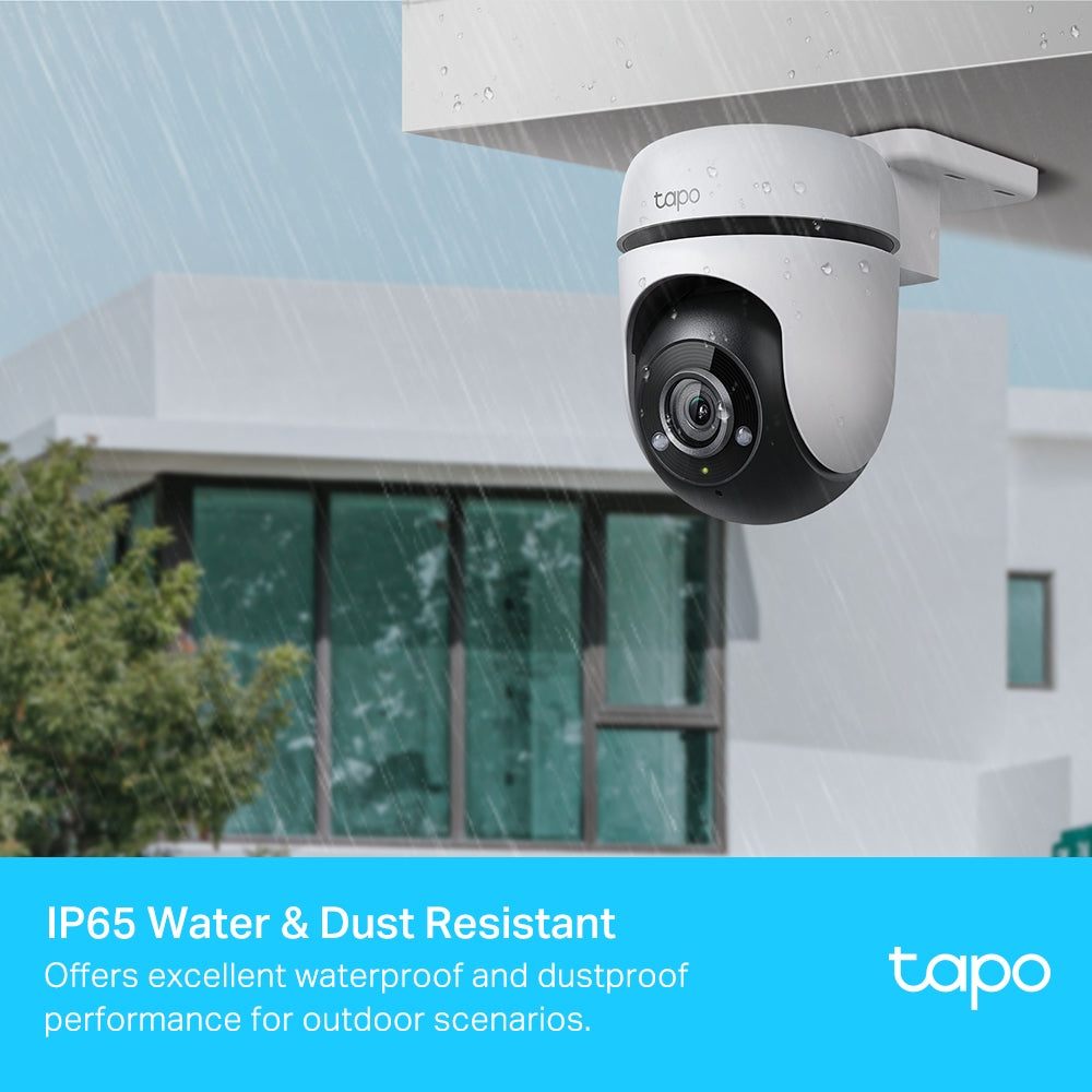 Tapo TC40 | Outdoor Pan Tilt Security Wi-Fi Camera, 1080P Full HD, Sharp Night Vision