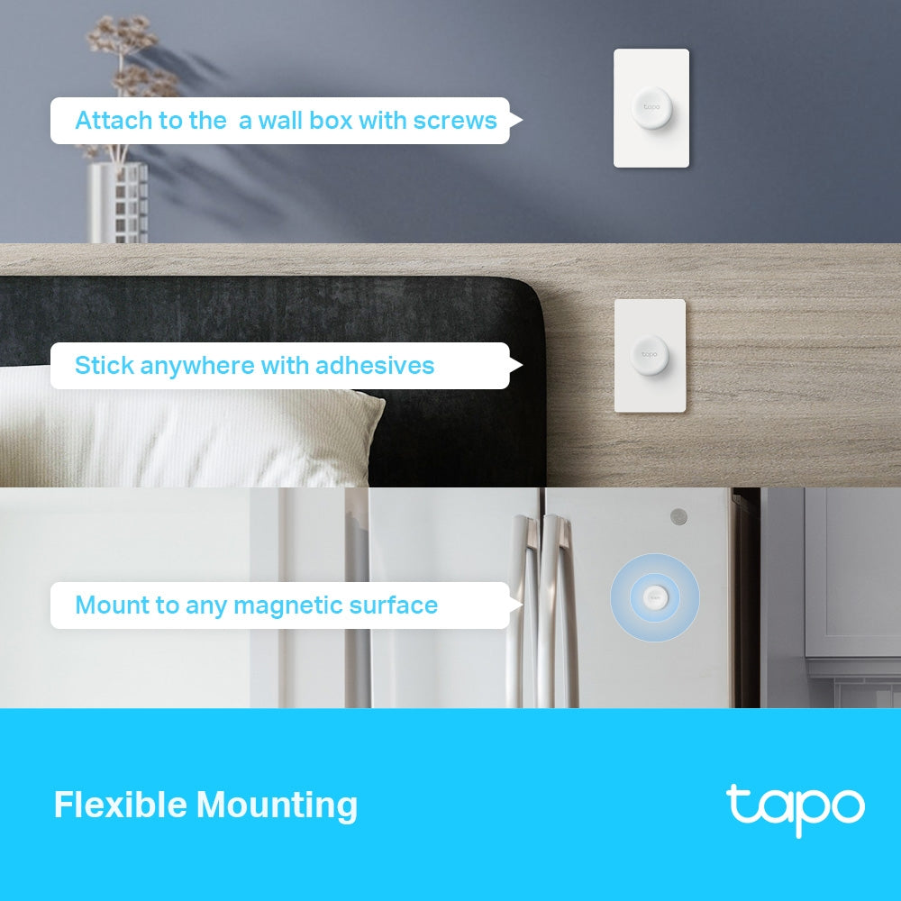 Smart Remote Dimmer Switch, Tapo S200D(3-pack)