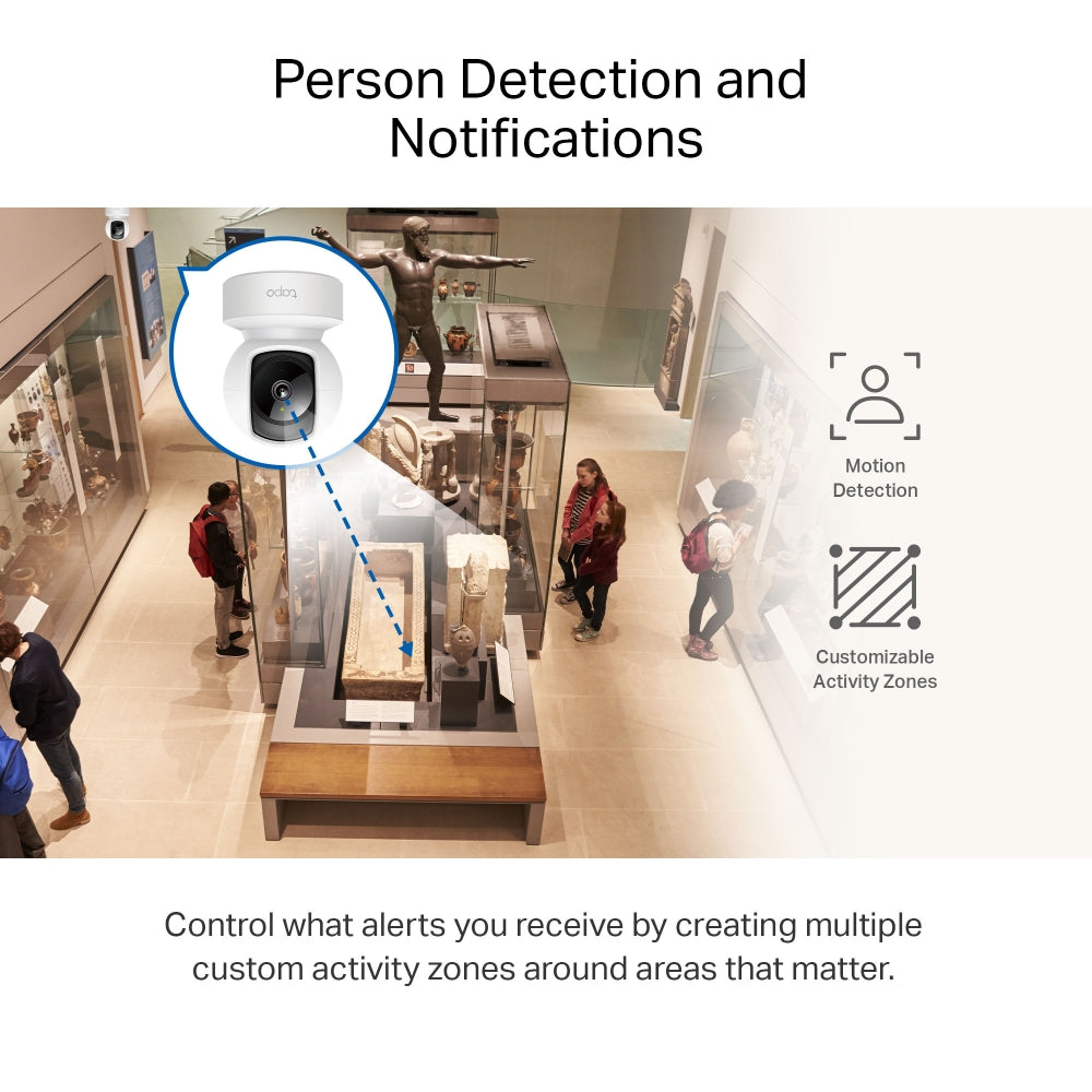 Tapo C212 | Pan/Tilt Home Security Wi-Fi Camera