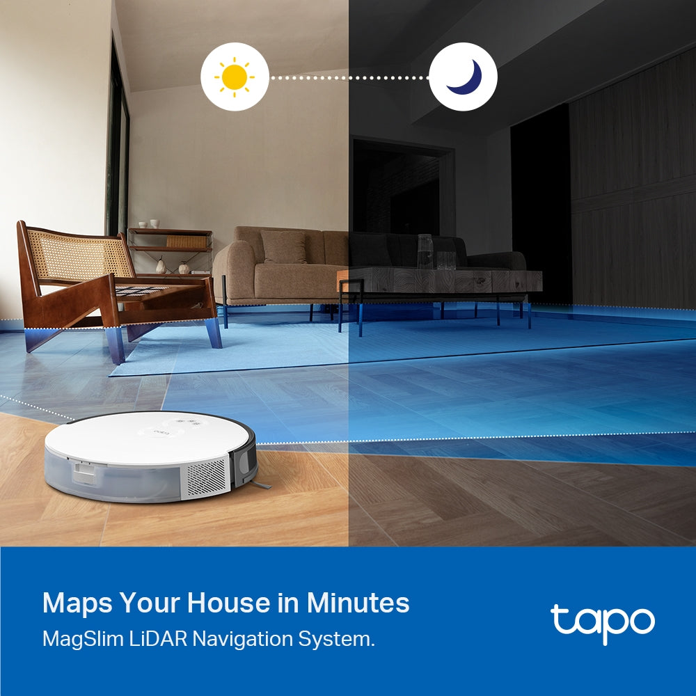 Tapo RV20 | MagSlim LiDAR Navigation Robot Vacuum