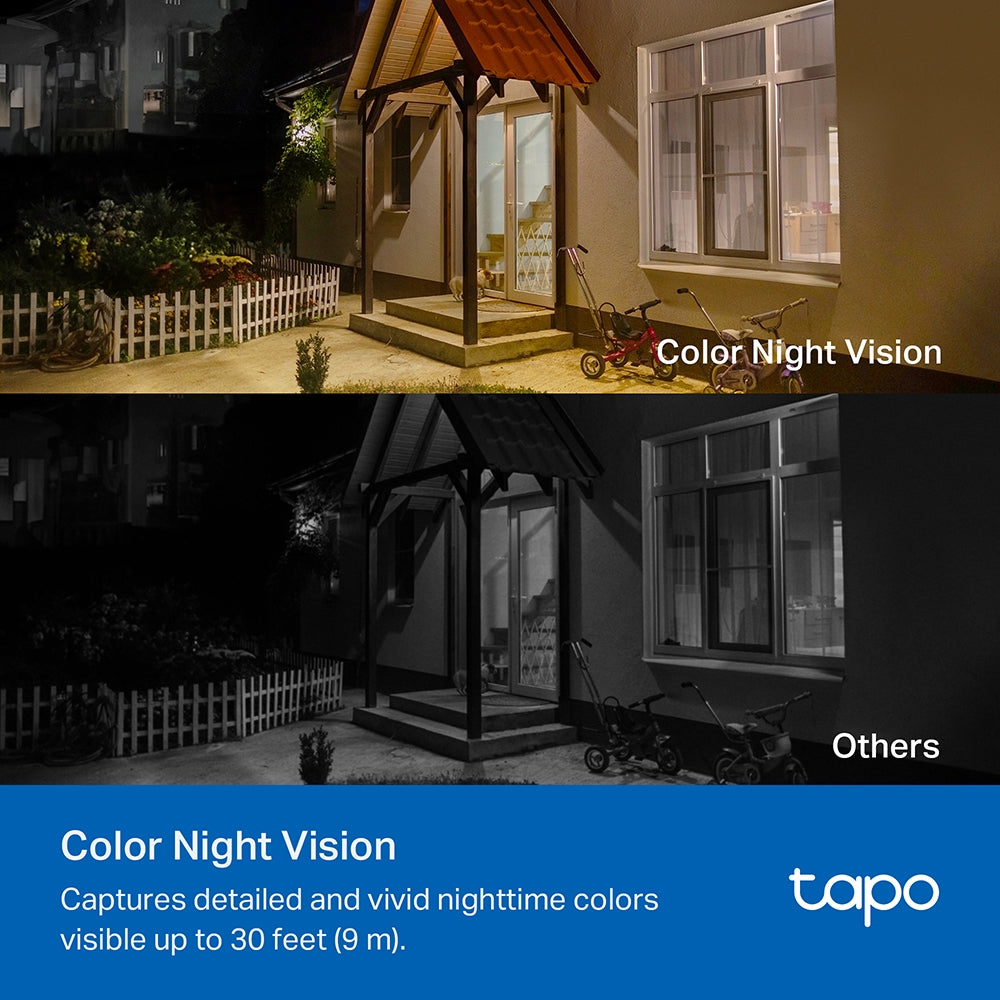 Tapo TC82 KIT(3-pack) | Tapo SolarCam, 2K 3MP, Colour Night Vision
