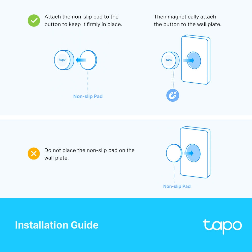 Tapo S200D(3-pack) | Smart Remote Dimmer Switch
