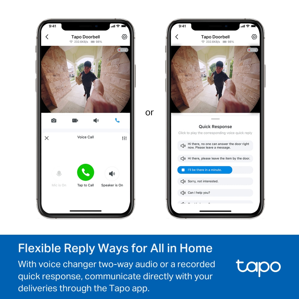 Tapo D235 | Tapo Video Doorbell Camera