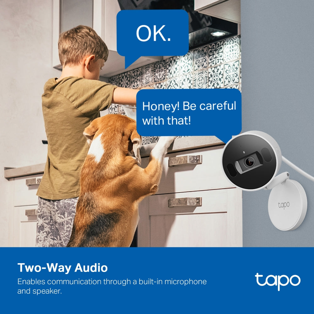 AI Home Security Wi-Fi Camera, Tapo C125