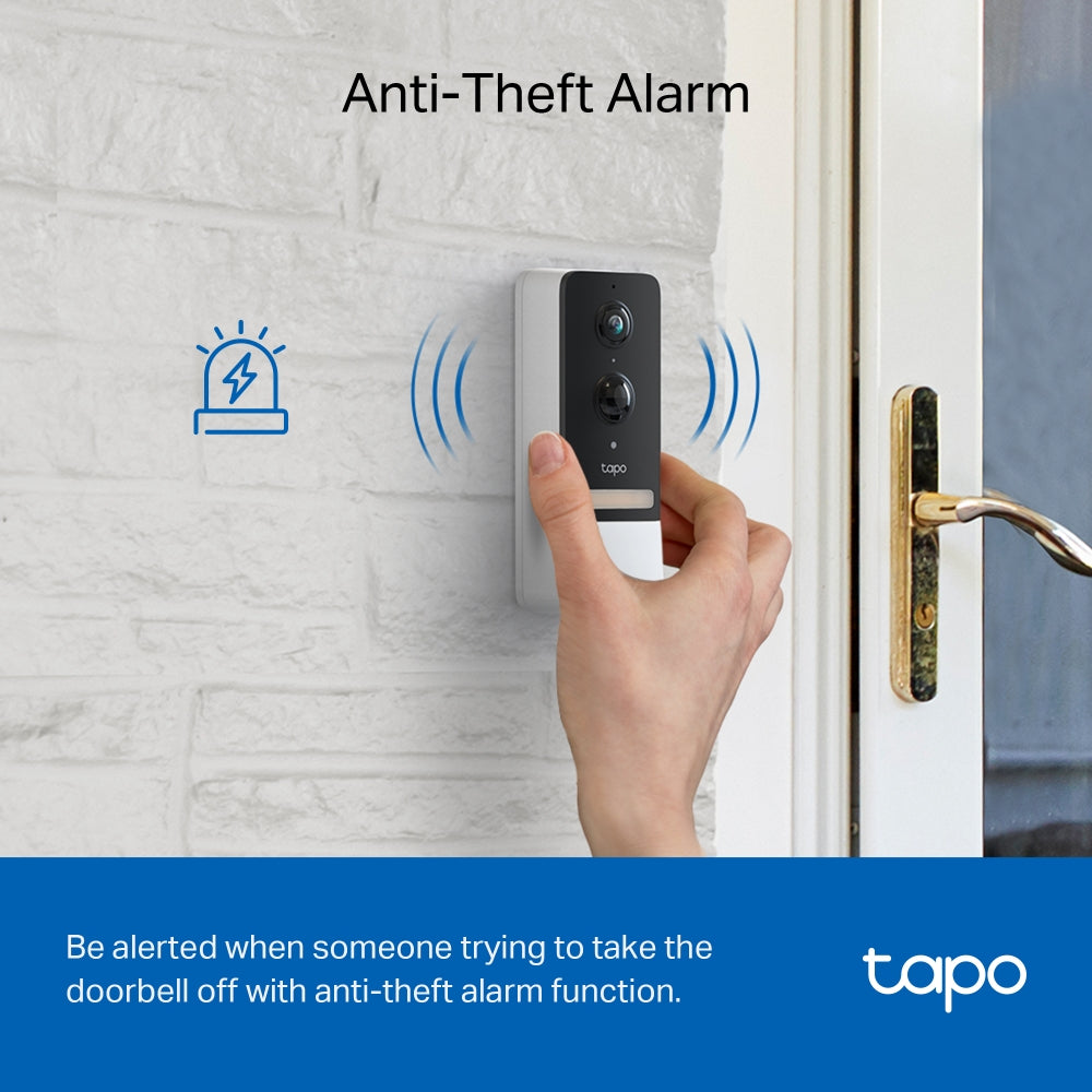 Tapo Doorbell & Entry Detection Kit, Tapo D230S1 + Tapo T110*2