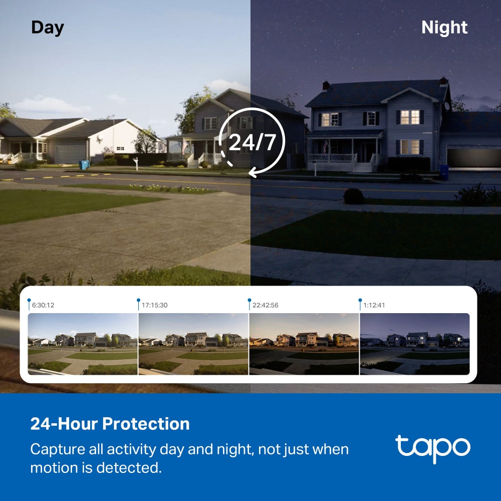 Tapo C630 KIT | Solar-Powered Pan/Tilt Security Camera Kit