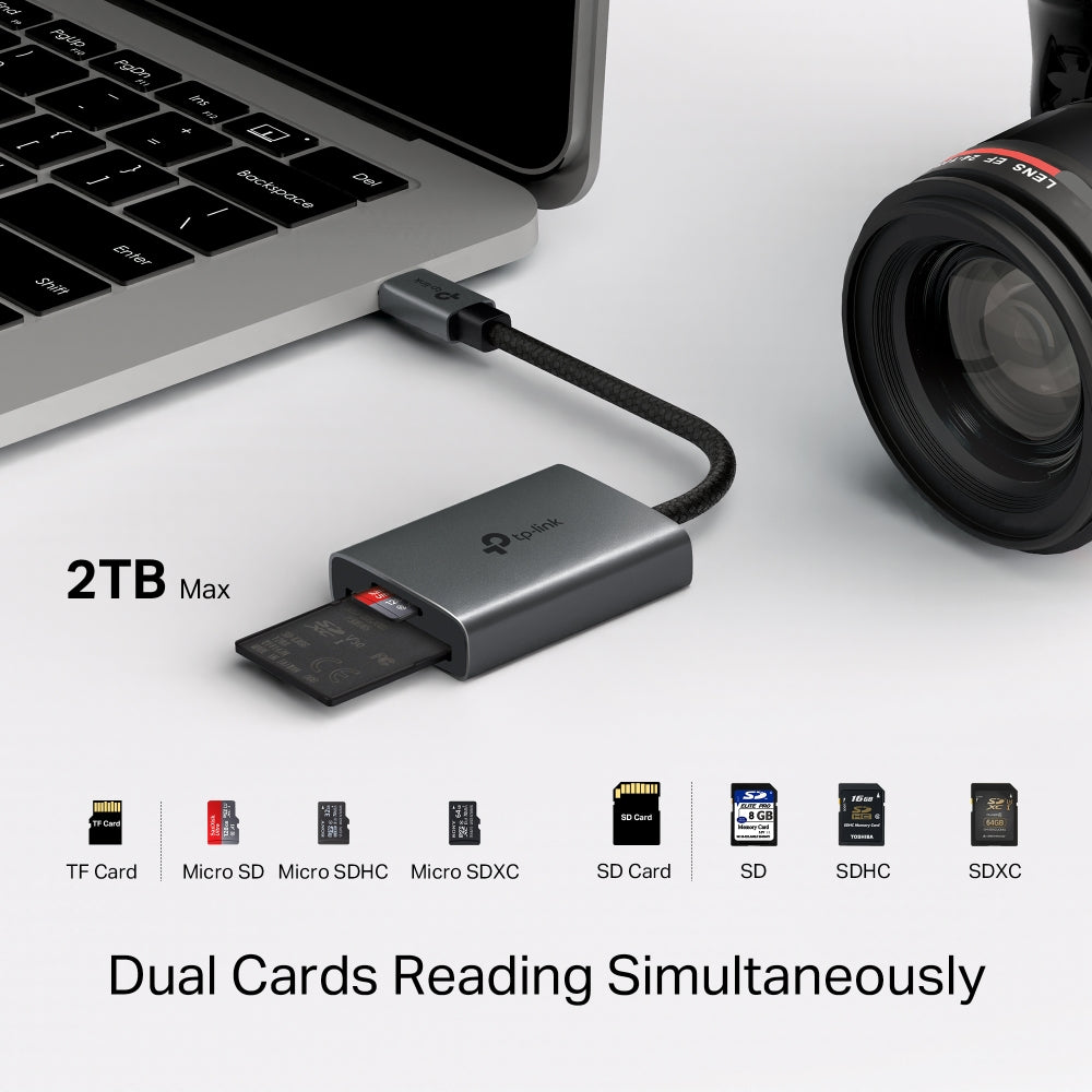 UA430C | USB 3.0 Type-C to SD & microSD 3.0 Card Reader