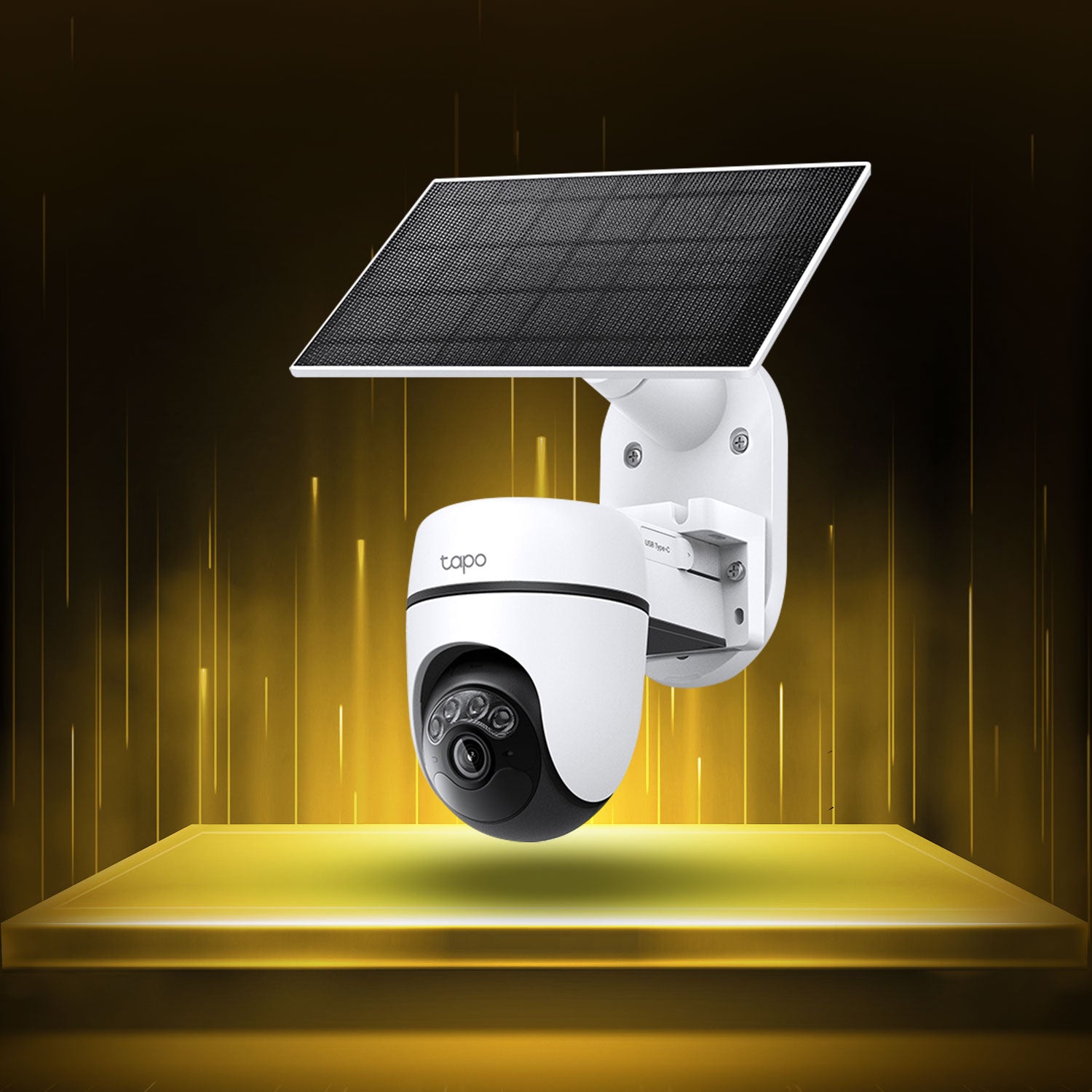 Tapo C610 KIT | Solar-Powered Pan/Tilt Security Camera Kit