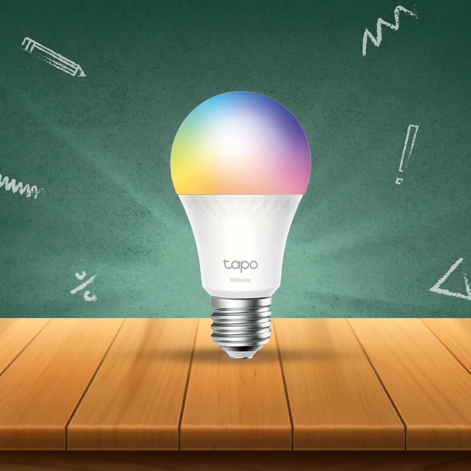 Tapo L535E | Smart Wi-Fi Light Bulb, Multicolour, Lamp Base E27