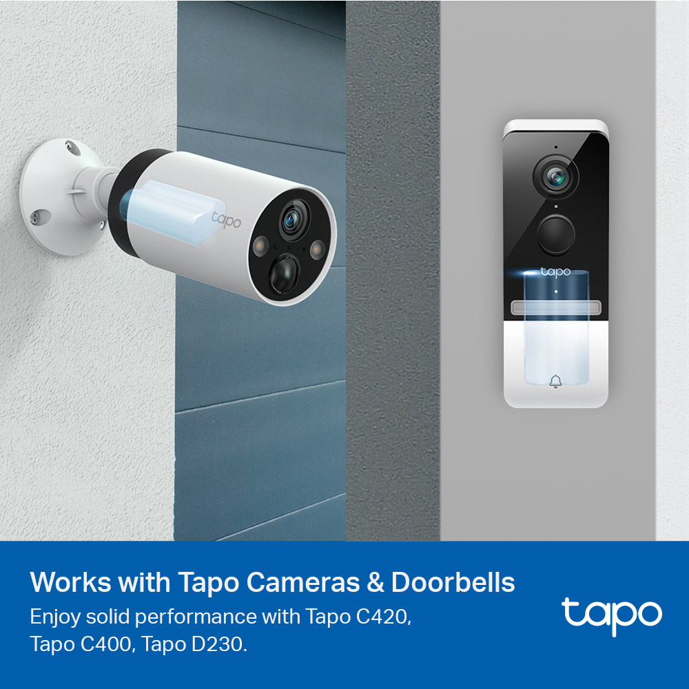 Tapo A100 | Battery Pack, Work with Battery Cam and Doorbell, Quickly charged