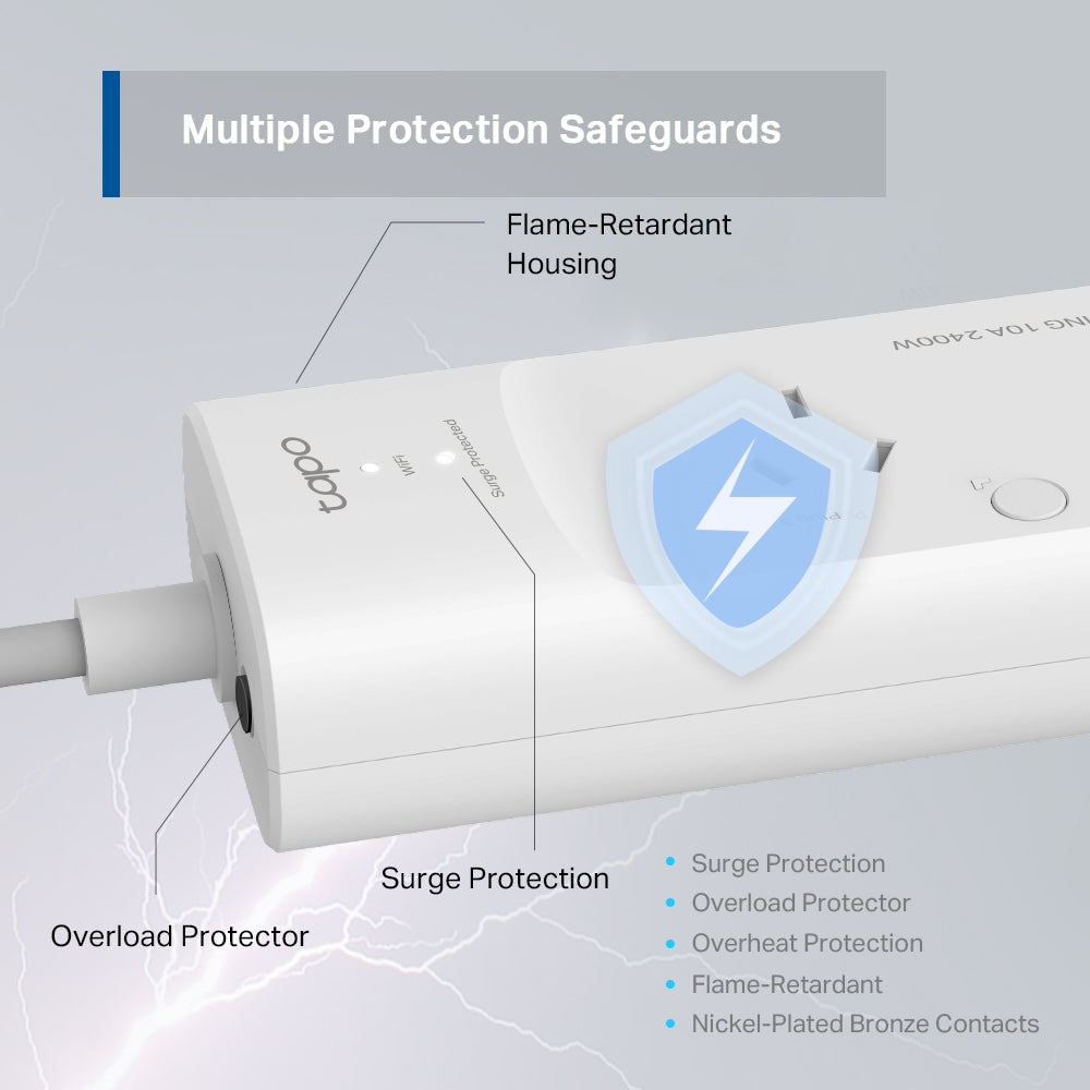 Smart Wi-Fi Power Strip, Tapo P300