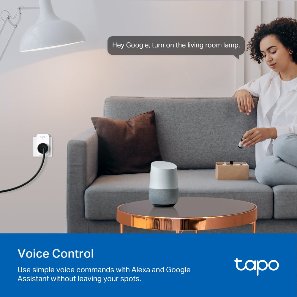 Peace of Mind Starter Kit - Dual-Lens Pan/Tilt Security Camera + Smart Plug + Free SD Card