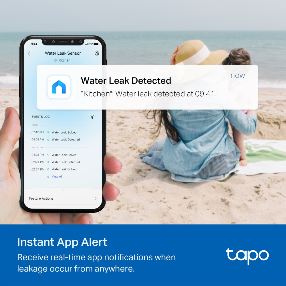 Tapo T300 (2-pack) | Smart Water Leak Sensor