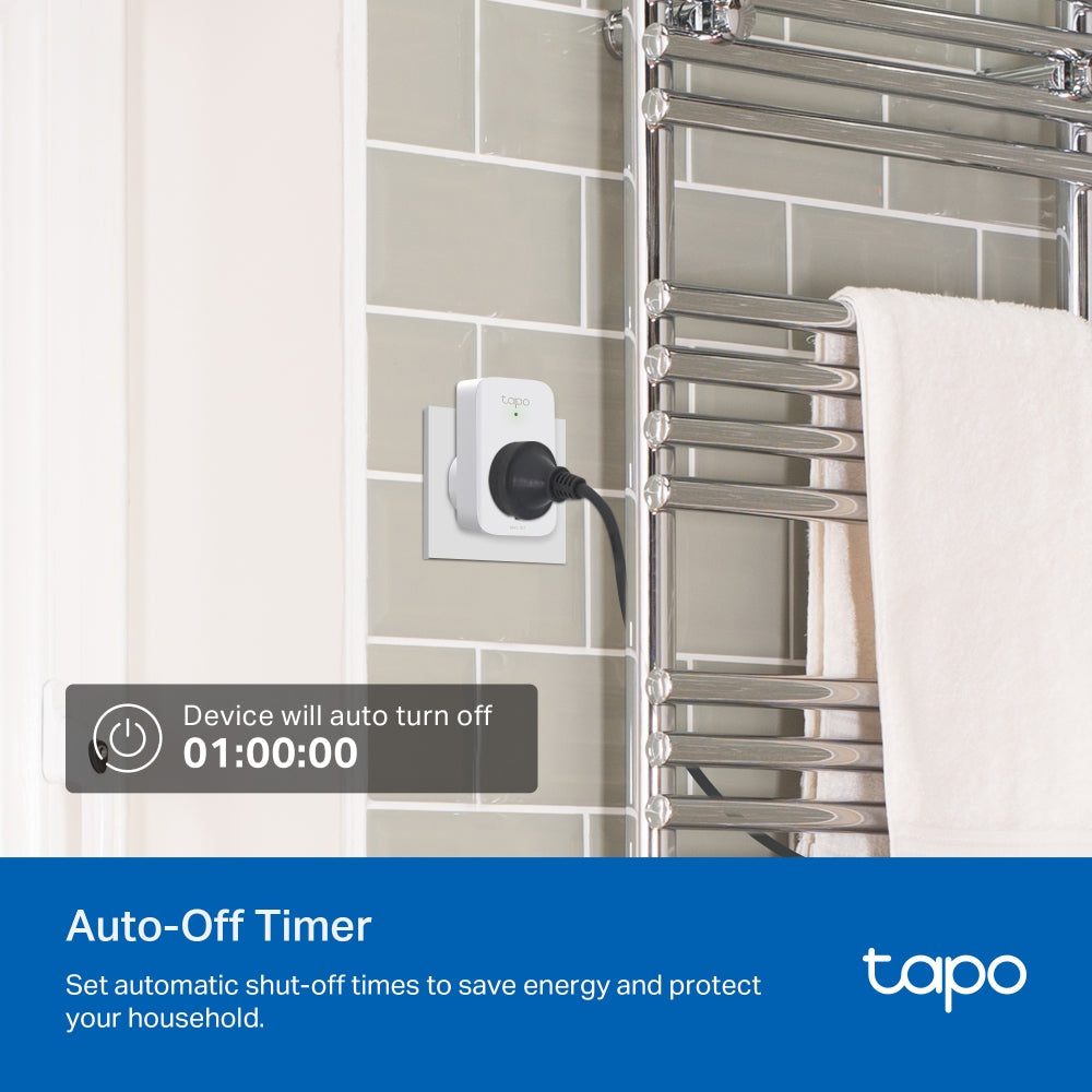 Mini Smart Wi-Fi Plug, Energy Monitoring, Tapo P110M(5-pack)