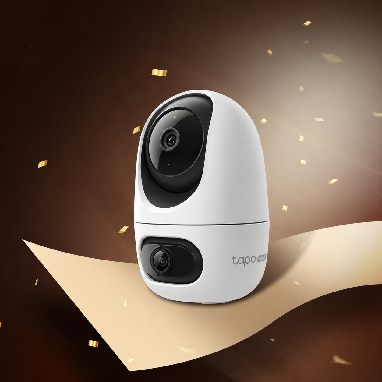 Tapo C245D | Dual-Lens Pan/Tilt Security Camera, Dual 2K, AI Detection