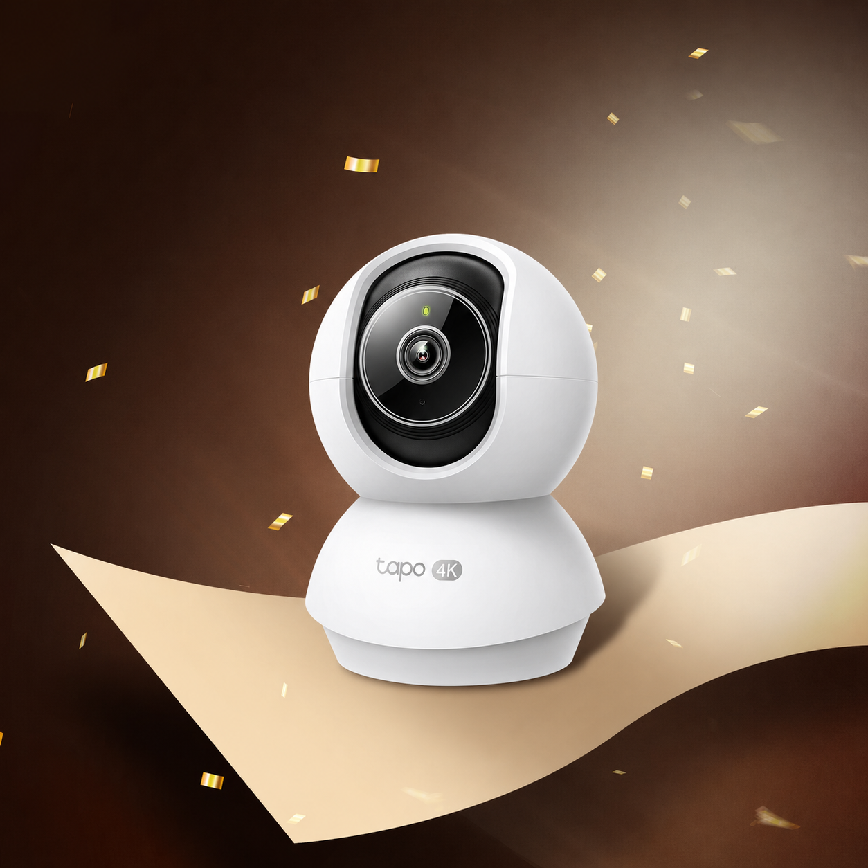 Tapo C250 | Pan/Tilt AI Home Security Wi-Fi Camera, 4K 8MP, AI Detection