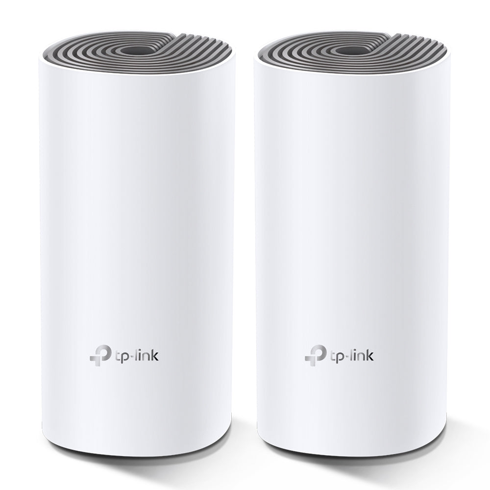 Deco E4(2-pack)-Refurbished | AC1200 Whole Home Mesh Wi-Fi System