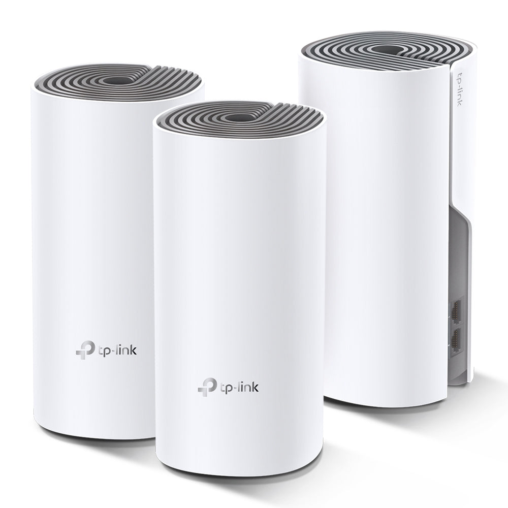 Deco E4(3-pack) | AC1200 Whole Home Mesh Wi-Fi System - Refurbished