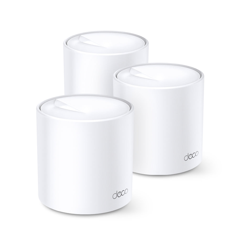 Deco X60(3-pack)-Refurbished | AX3000 Whole Home Mesh Wi-Fi 6 System
