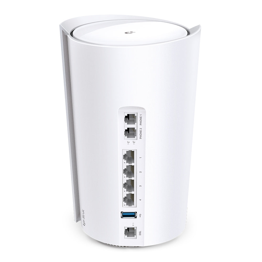 Deco X73-DSL(2-pack) - Refurbished | AX5400 VDSL Whole Home Mesh Wi-Fi 6 Modem Router