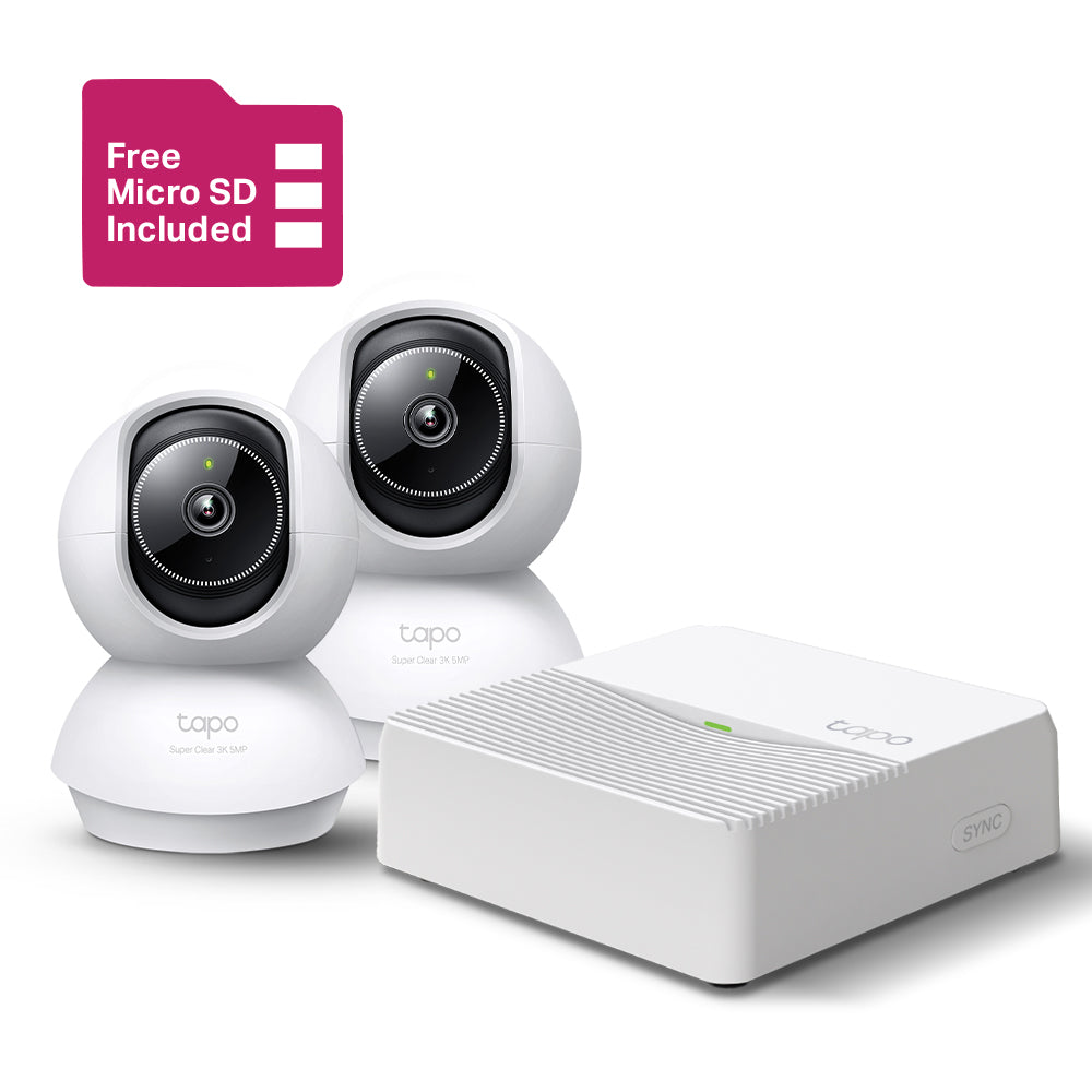 Tapo 3K Indoor Camera Kit (2 Cameras)