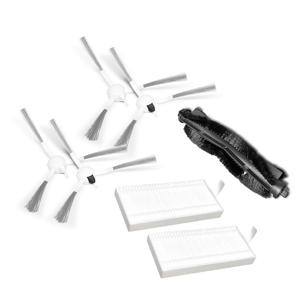 Tapo RVA102 Replacement Brushes and HEPA Filter easy-install washable