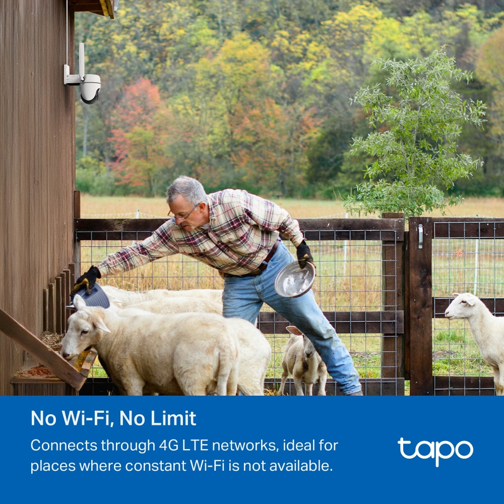 Tapo TC40GW | Outdoor Pan/Tilt 4G LTE Camera