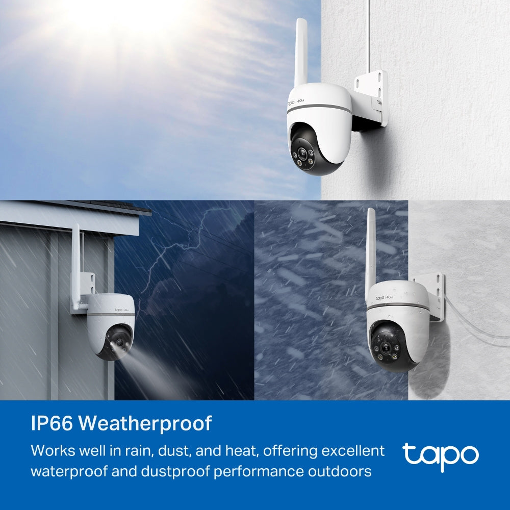 Tapo TC40GW | Outdoor Pan/Tilt 4G LTE Camera