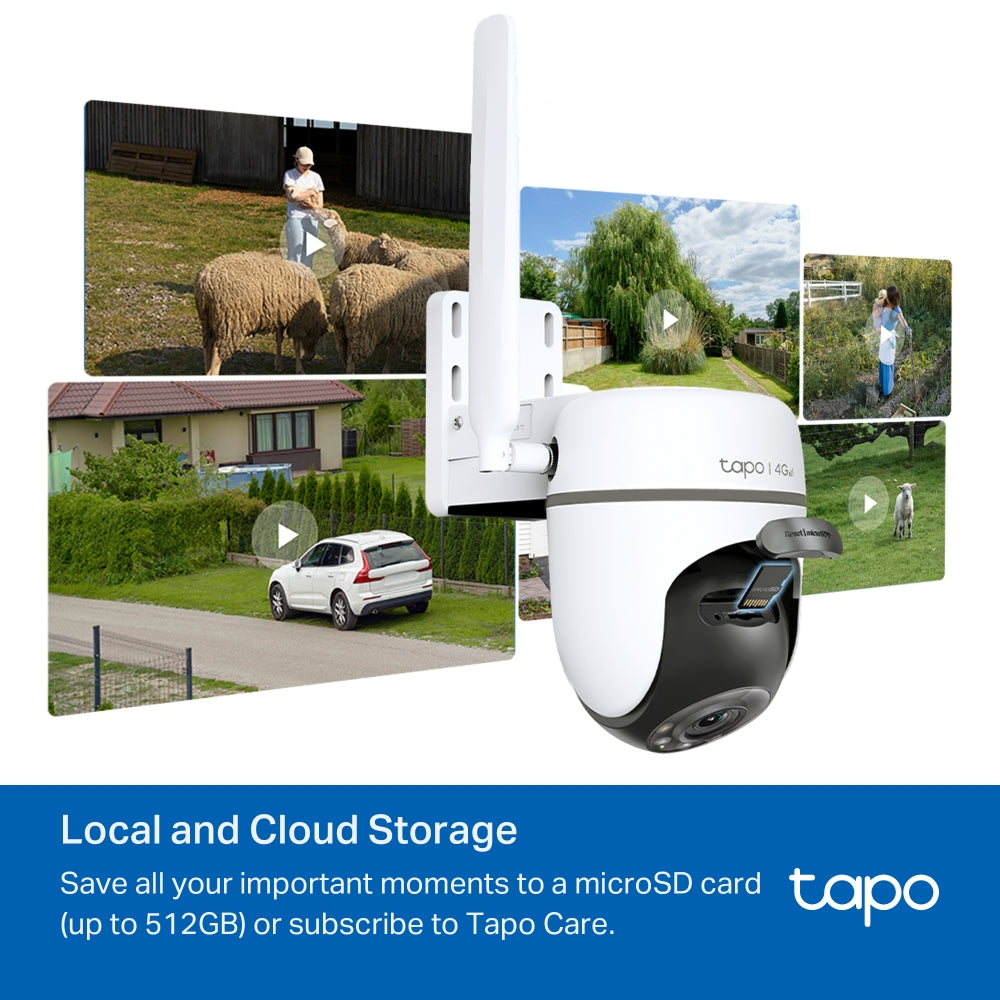 Tapo TC40GW | Outdoor Pan/Tilt 4G LTE Camera