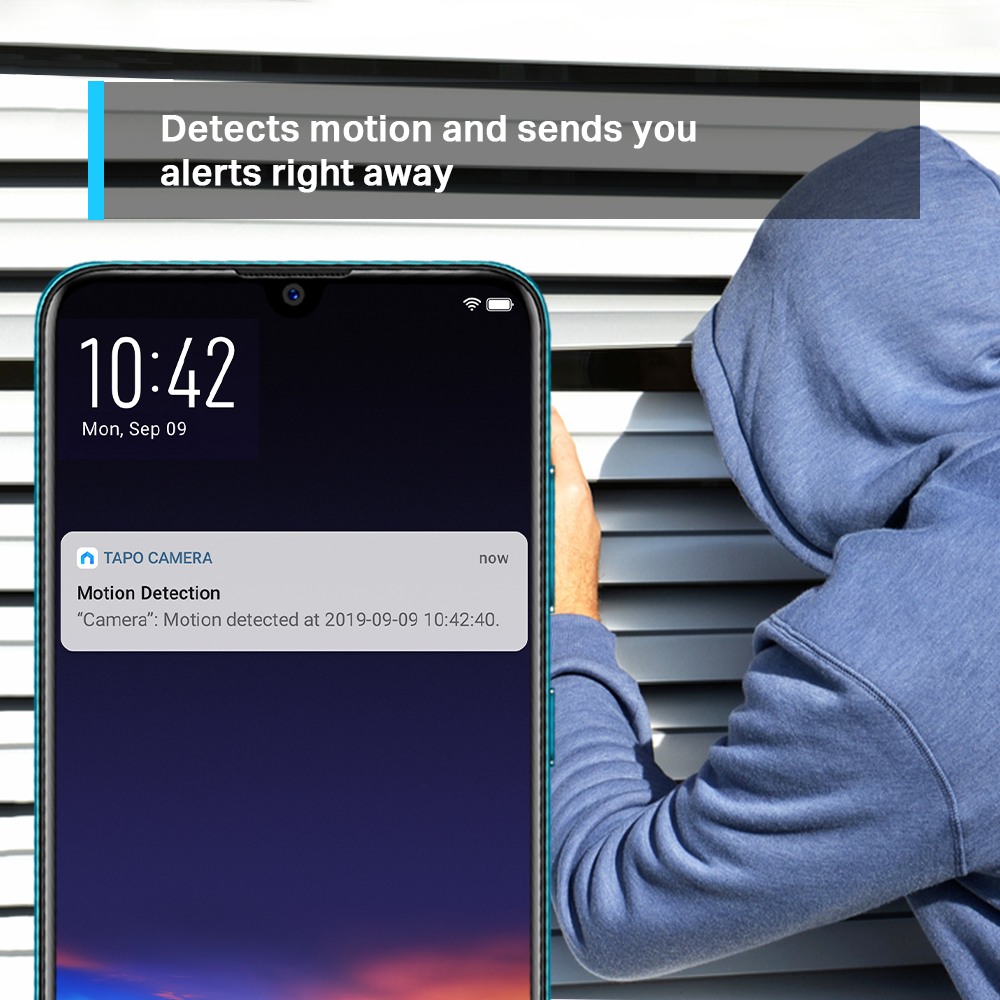 Tapo TC70 | Pan Tilt Indoor Wi-Fi Camera, 1080P, Advanced Night Vision