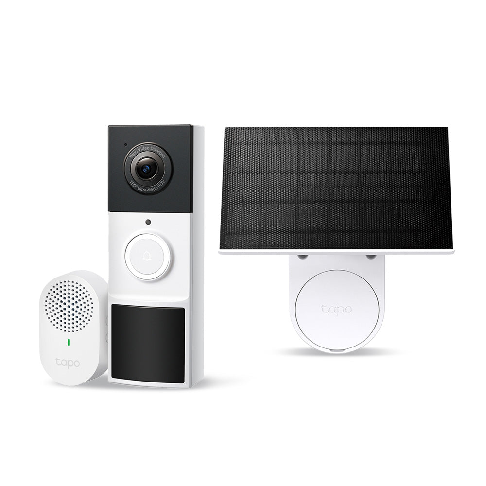 Tapo Front Door Smart Security Kit with 2K resolution and IP65 weatherproof