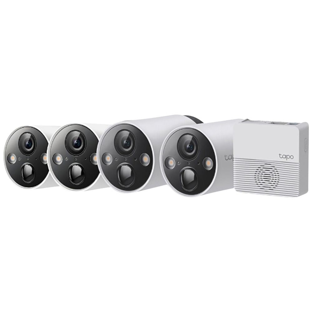 Tapo C420S4 | Smart Wire-Free Security Camera System, 4-Camera System