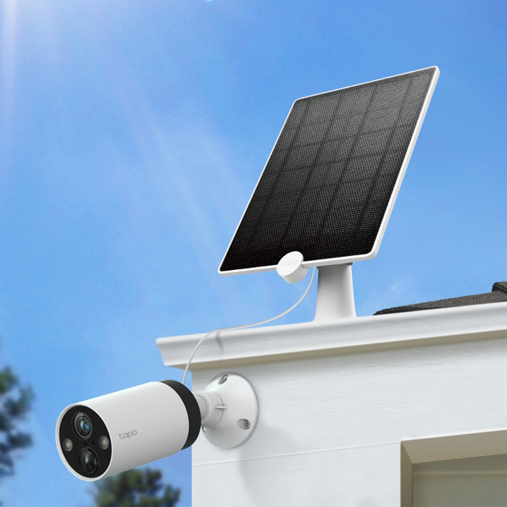 Tapo A200 | Solar Panel, Non-Stop Solar Power, Work with Battery-Powered Cam