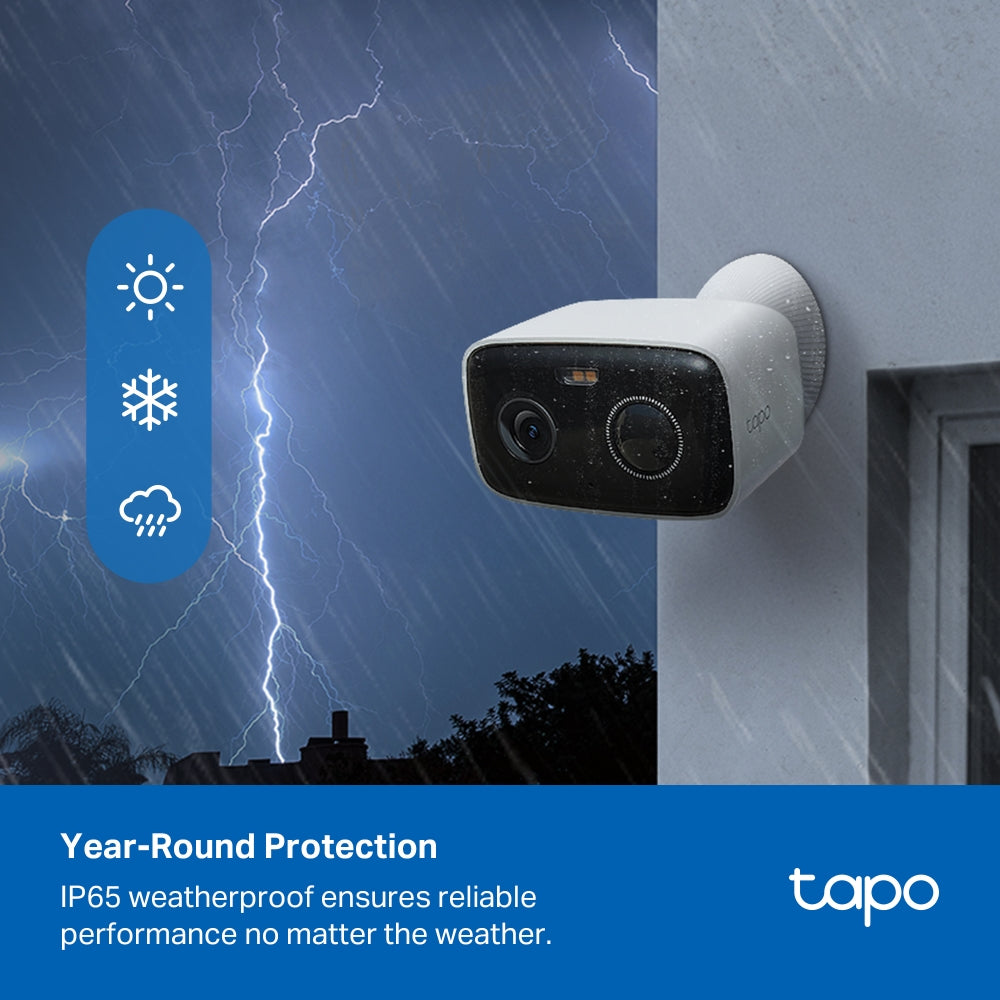 1080P Smart Wire-Free Outdoor Security Camera,Tapo C400