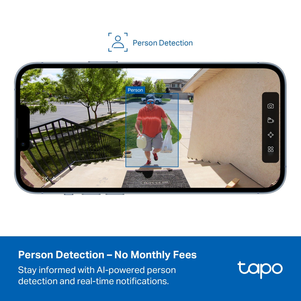 1080P Smart Wire-Free Outdoor Security Camera,Tapo C400