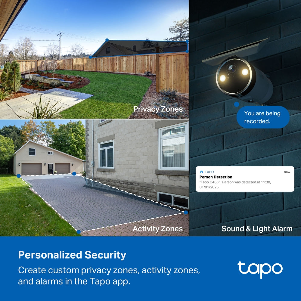 Tapo C465 | Tapo Enhanced AI Solar Security Camera Ultra