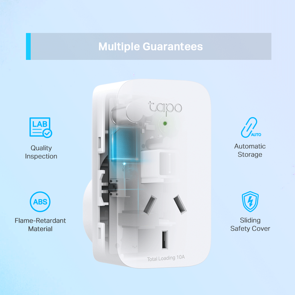 Tapo P100 (5-pack) | Mini Smart Wi-Fi Socket