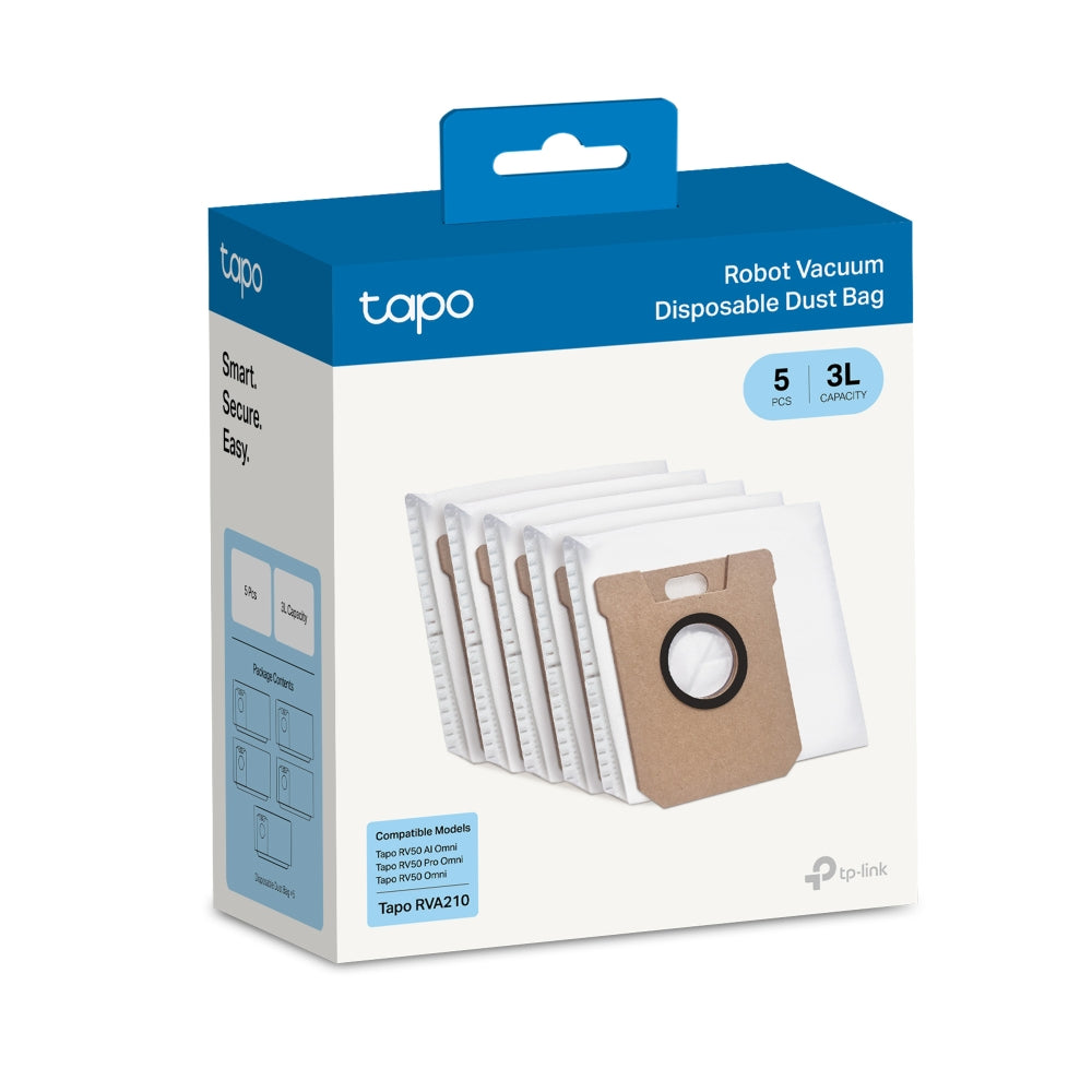 Tapo RVA210 | Tapo Robot Vacuum Disposable Dust Bag (5 Pcs)