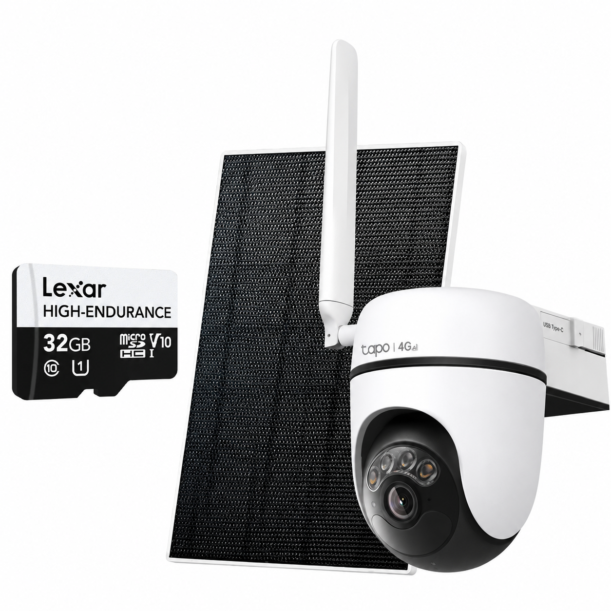 Tapo 4G LTE Security Camera Kit with Storage