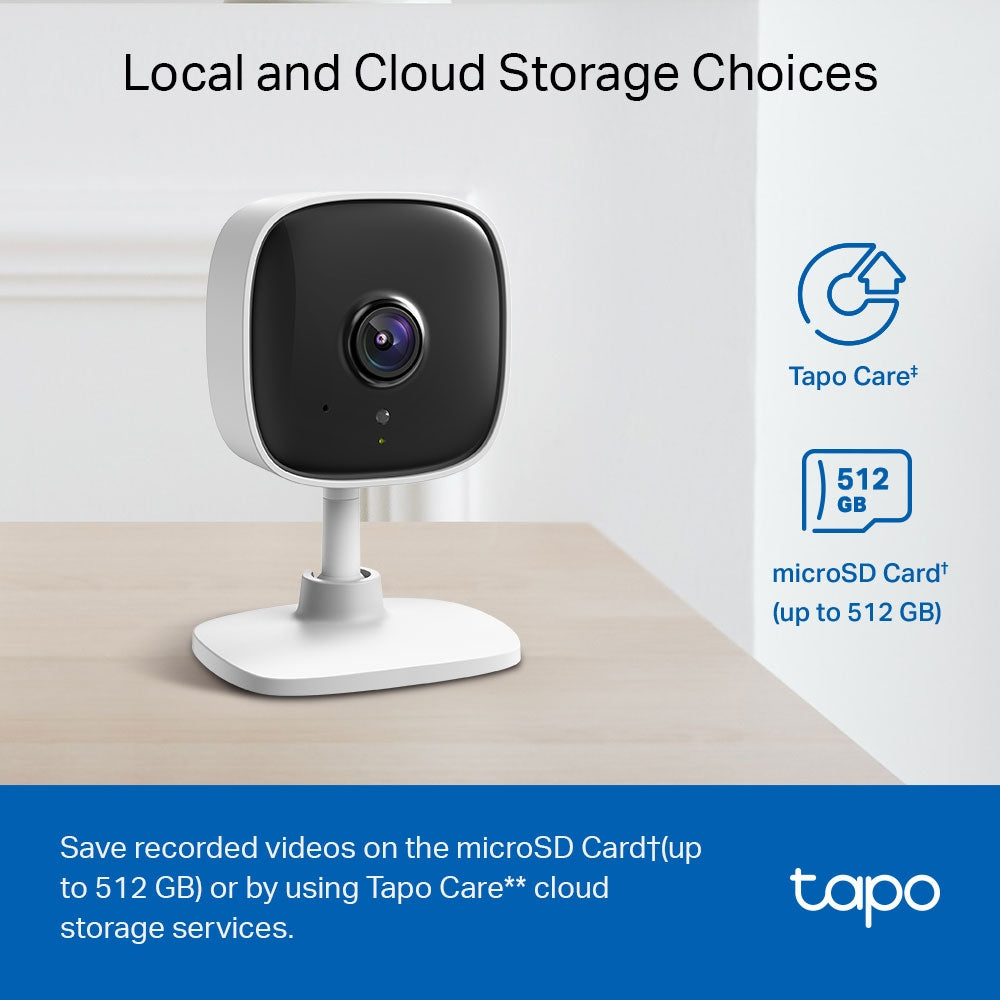 Tapo C100 | Home Security Wi-Fi Camera, 1080P, Advanced Night Vision, Two-Way Audio