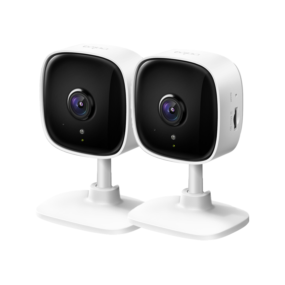 Tapo C110(2-pack) indoor cam with 3MP res and 30ft night vision