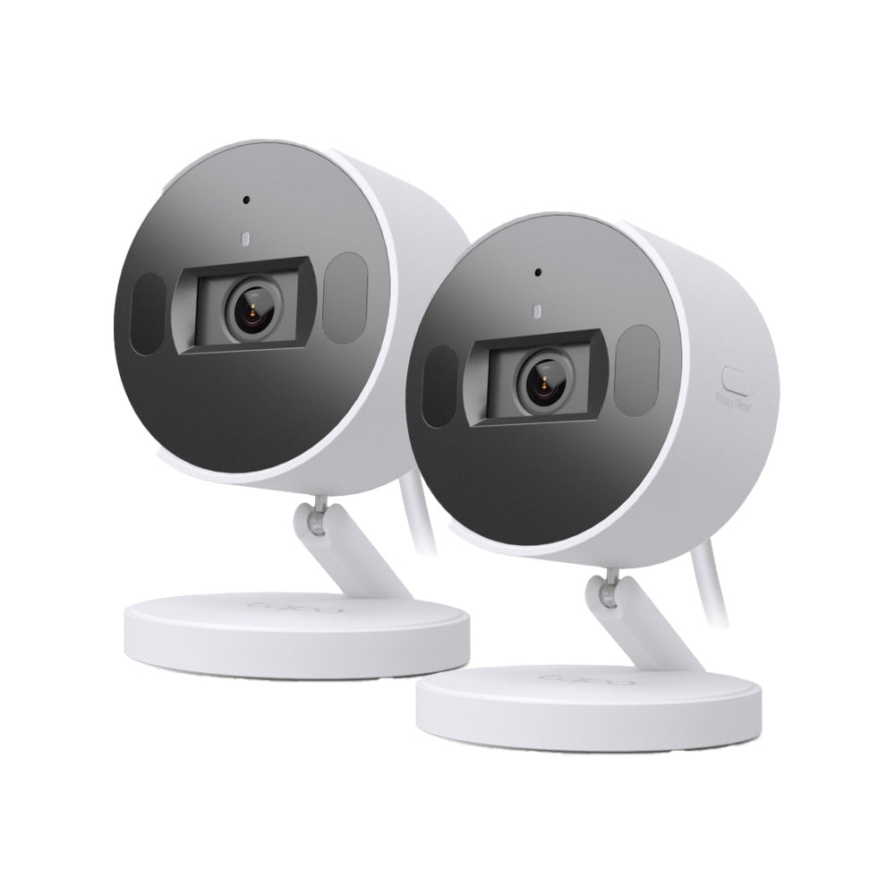 Tapo C125 indoor security camera with AI detection and magnetic base