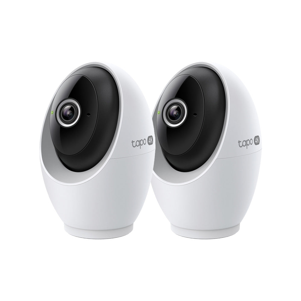 Tapo C260(2-pack) indoor security camera with 4K resolution and AI face recognition