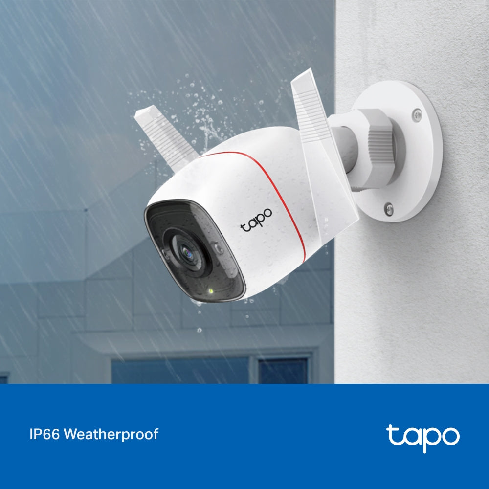 Tapo C310 | Outdoor Security Wi-Fi Camera, 2K 3MP, 24/7, Two-Way Audio, Advanced Night Vision